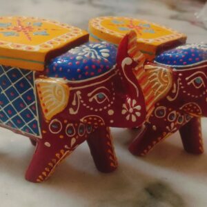 wooden elephant small