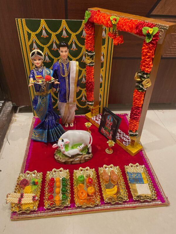Grahapravesam Doll sets / Traditional Indian Housewarming - Image 3