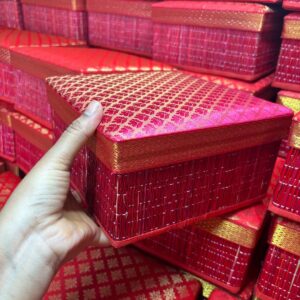 Wooden Korai Grass Gift Box