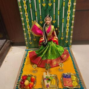 Traditional Indian Half saree dolls