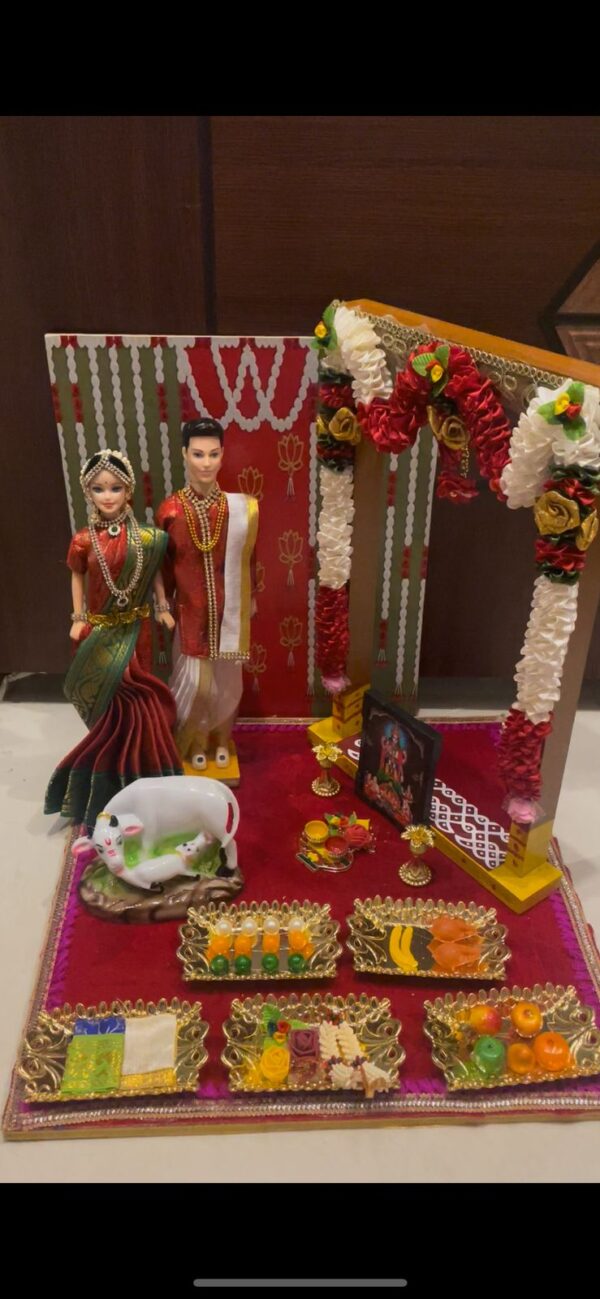 Grahapravesam Doll sets / Traditional Indian Housewarming - Image 7