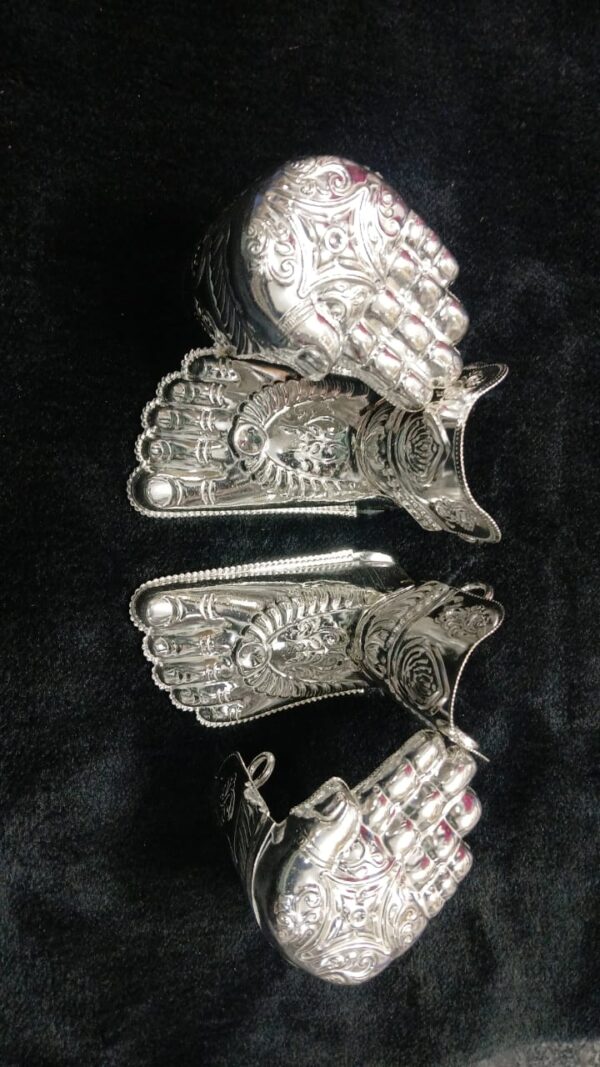 Varamahalakshmi decoration hands and legs
