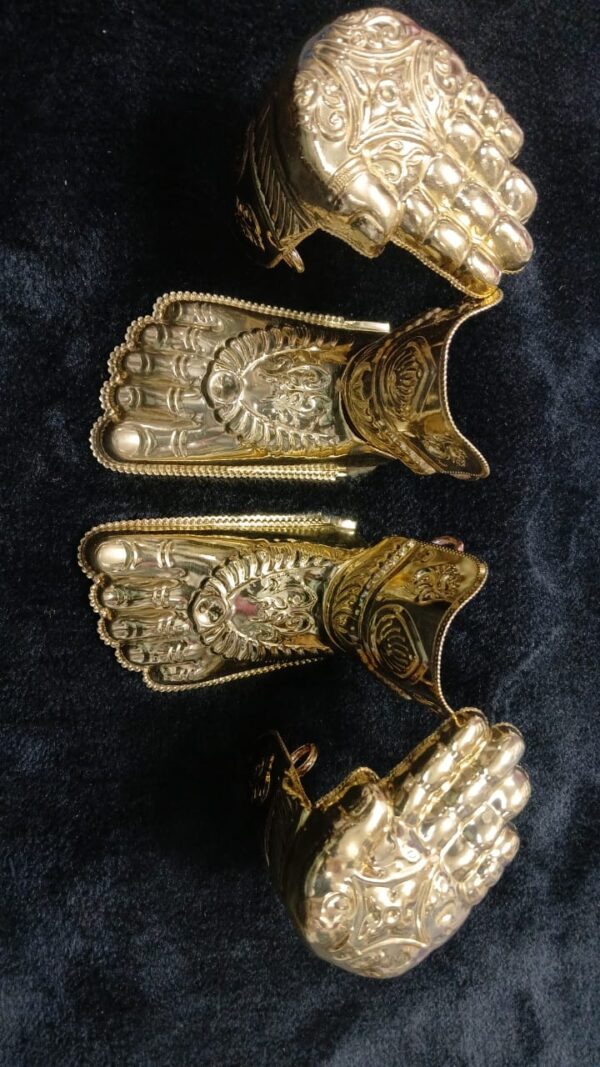 Varamahalakshmi Decoration hands and legs