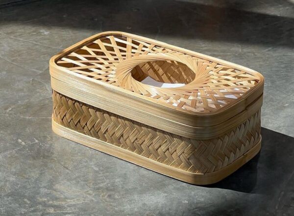 Bomboo tissue box