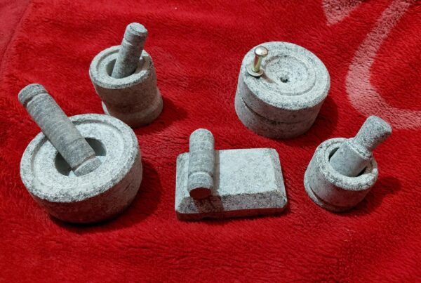 Stone Miniature Kitchen Set for Kids, Pooja and Grahapravesam, Traditional Home, Grinding Stone, Kitchen Playsets